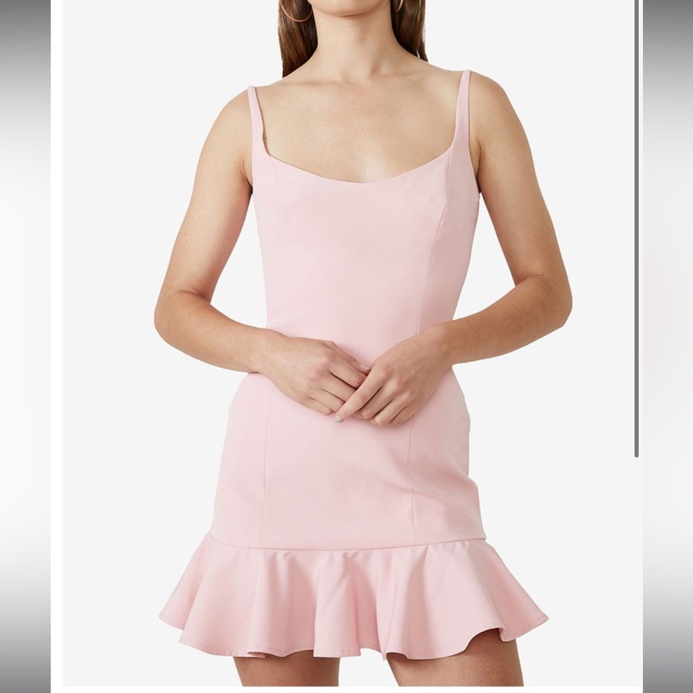 BARDOT Womens Fitted  Spaghetti Strap Mini Party Body Con Dress